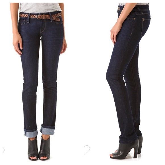 DL1961 Denim - DL1961 Kate Slim Straight Leg Jeans Dark Wash 28 6